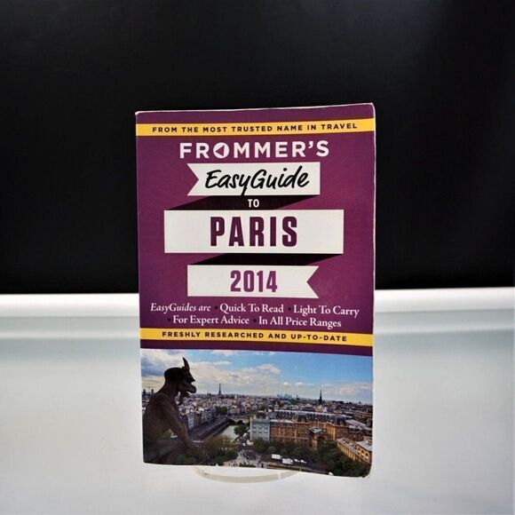 Frommers EasyGuide to Paris 2014 With Fold Out Map By Margie Rynn - Picture 1 of 10